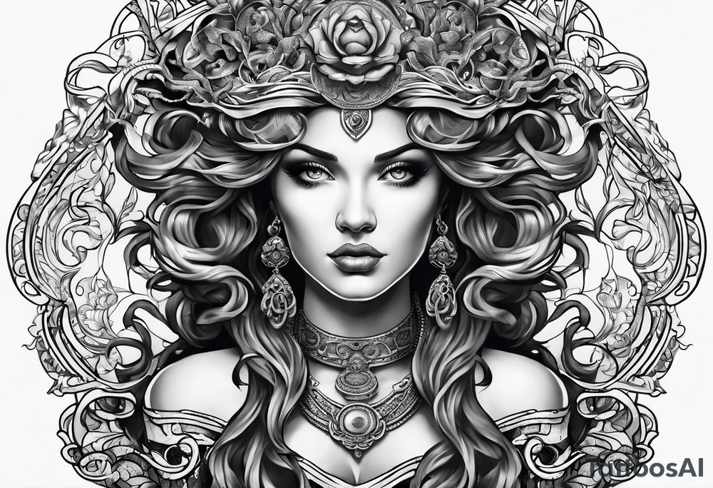medusa tattoo idea