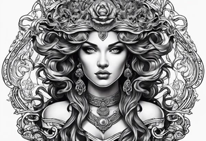 medusa tattoo idea