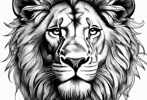 type 1 diabetes symbol, lion tattoo idea