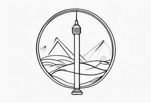 antenna tattoo idea