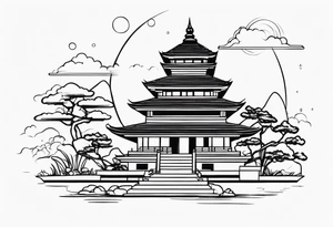 Lempuyang temple tattoo idea