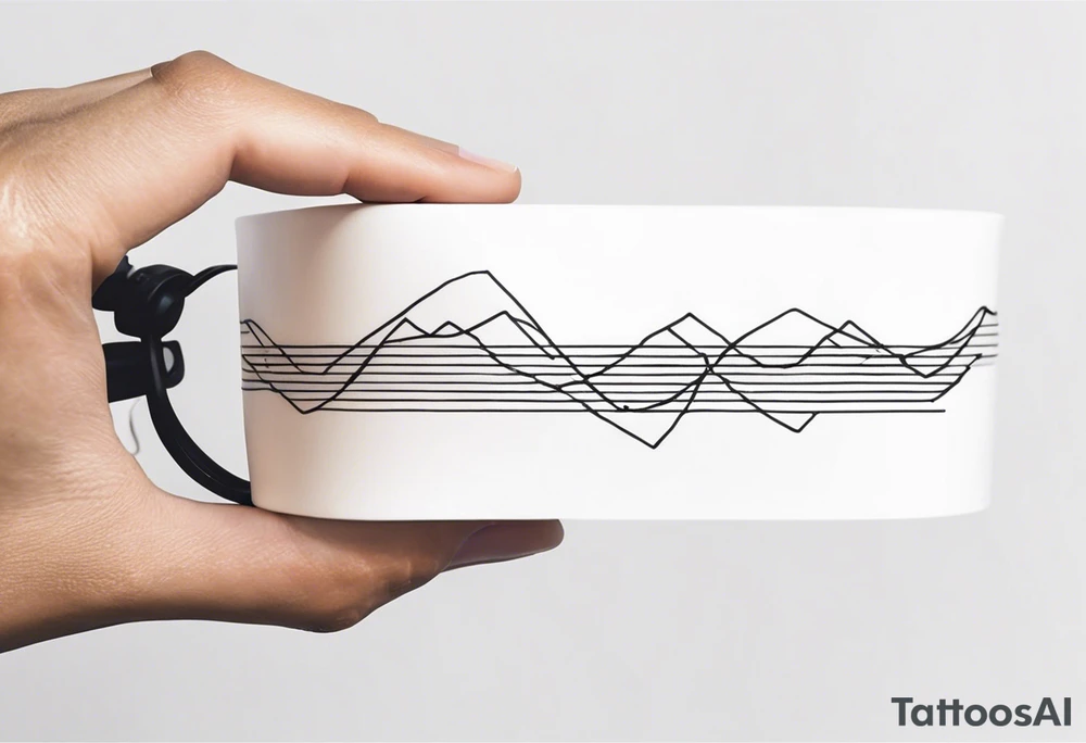 armband tattoo, horizontal with electromagnetic signal wave pattern tattoo idea armband tattoo, horizontal with electromagnetic signal wave pattern tattoo idea
