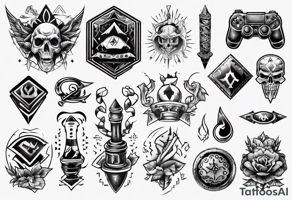 Gaming tattoo idea