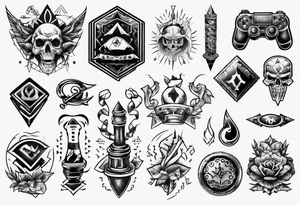 Gaming tattoo idea
