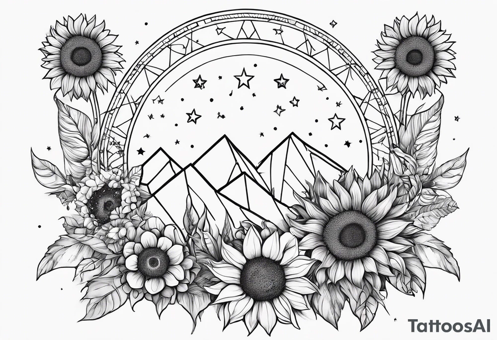 I’m a Capricorn I love sunflowers, stars and set sunsets I also think a Cassiopeia consultation  is tired to me name starts with a W I have 3 kids 1 boy and 2 girls for my  fore arm tattoo idea