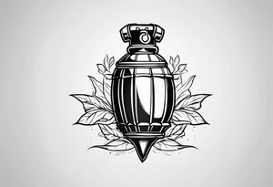 grenade ribbs tattoo idea