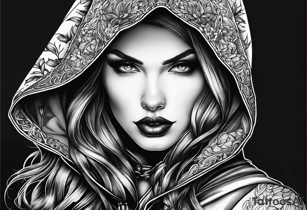 little red riding hood tattoo idea