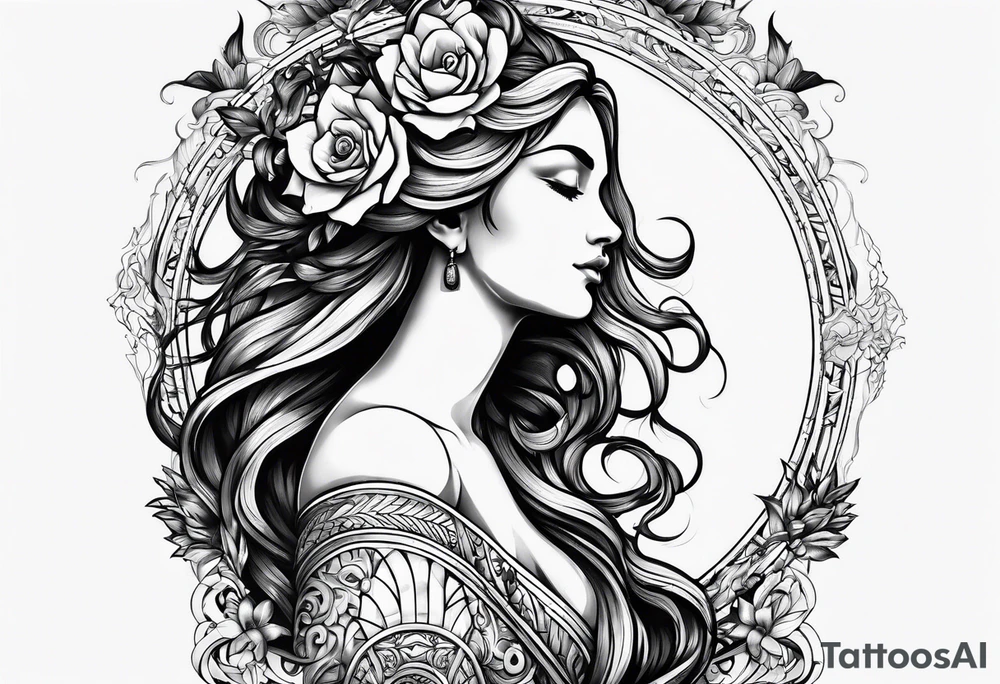 Römische Statue tattoo idea
