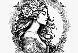 Römische Statue tattoo idea