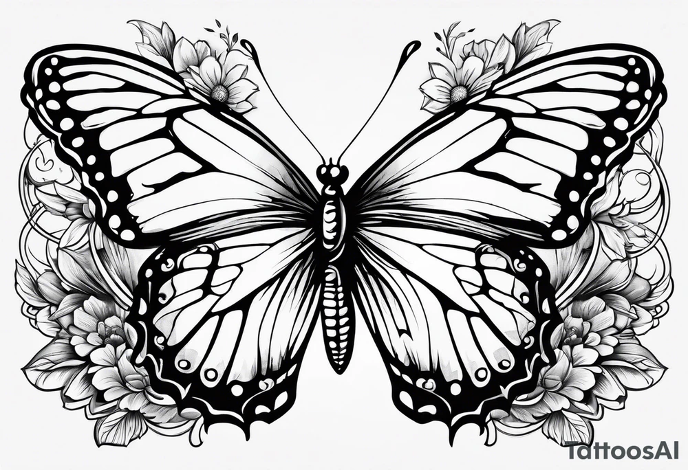 butterfly tattoo idea
