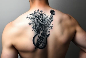 music tatto for full arm tattoo idea