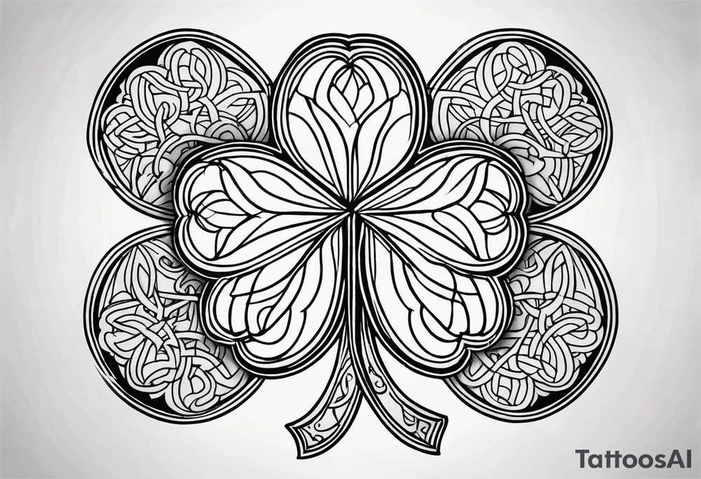 celtics clover tattoo idea