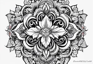 “Be still” tattoo idea