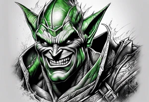 Green goblin tattoo idea