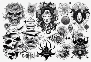 Cofussion, madness nothing is real tattoo idea