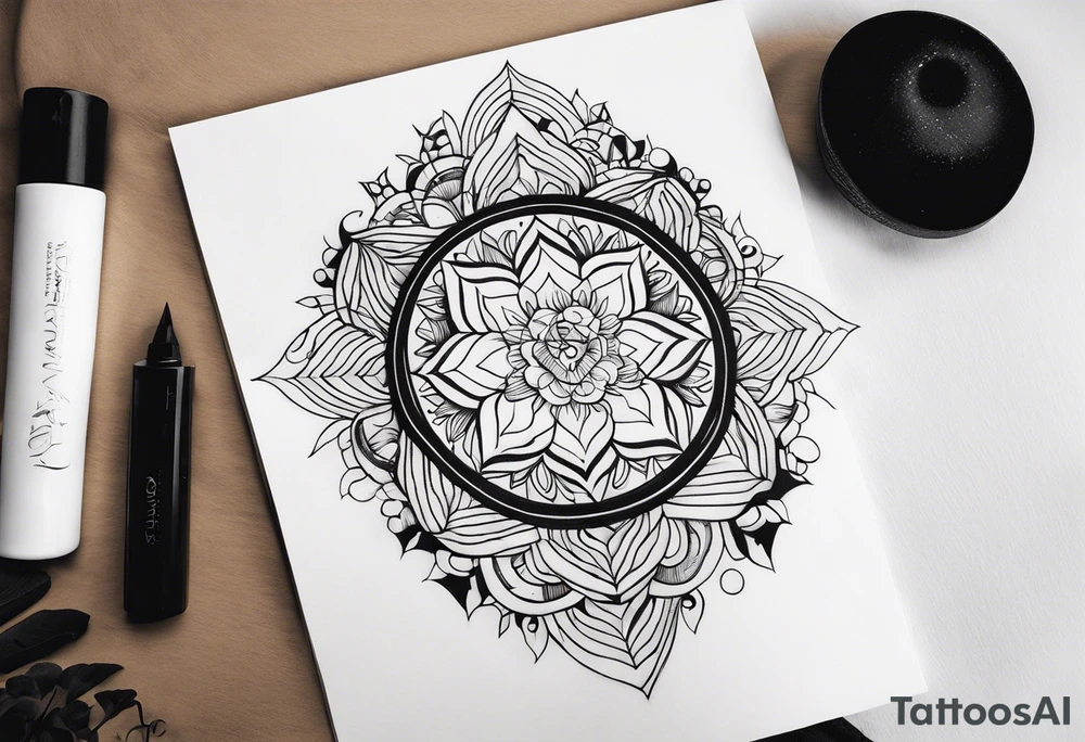 Скелет tattoo idea