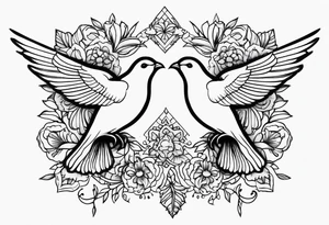 doves tattoo idea