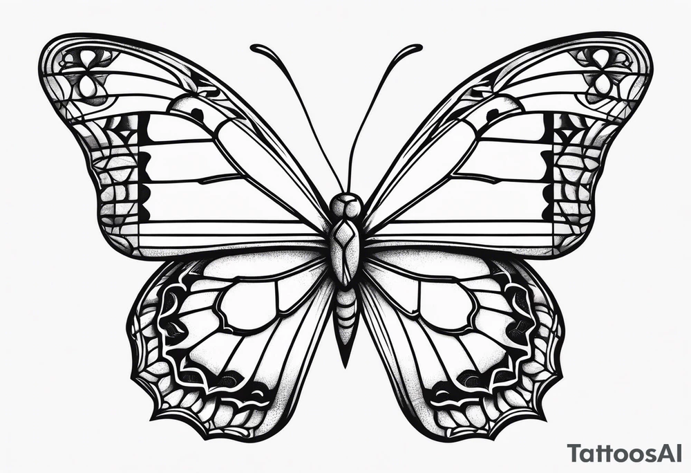 November, December, June birth flowers, butterfly, suicide awareness tattoo idea