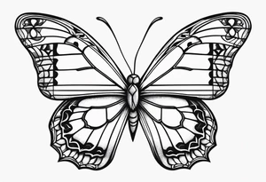 November, December, June birth flowers, butterfly, suicide awareness tattoo idea