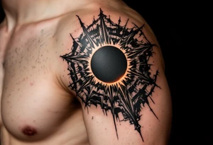 Dark Eclipse  ending everything tattoo idea