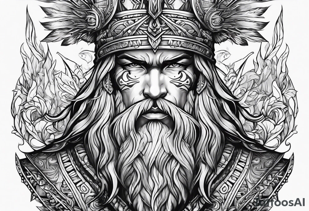 Valhalla picture tattoo idea