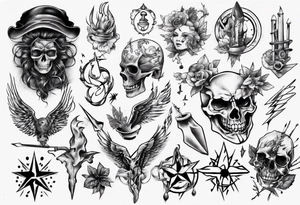 random, anything tattoo idea