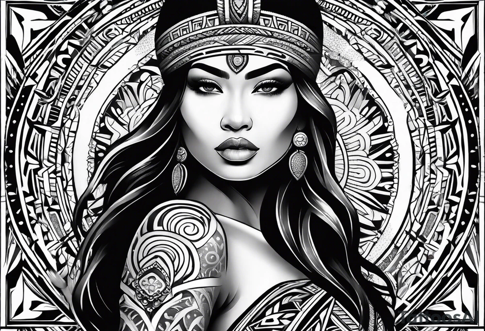 Tongan tribal tattoo tattoo idea