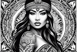 Tongan tribal tattoo tattoo idea