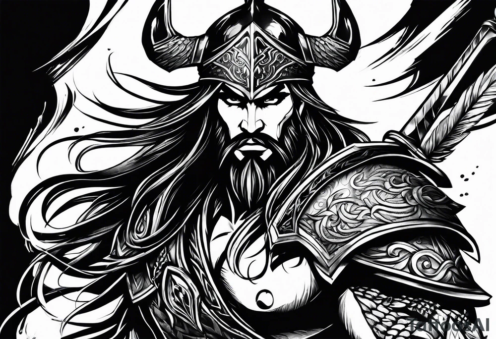 Tryndamere tattoo idea
