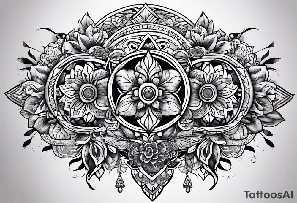 Eastern Caribbean tattoo idea