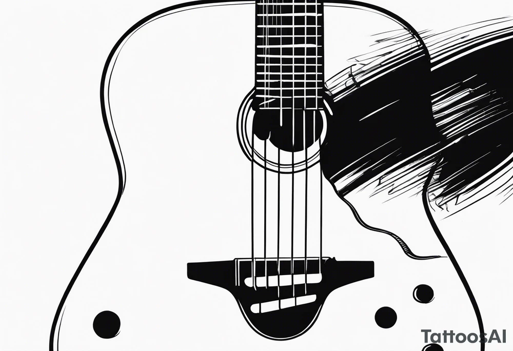 Som guitar tattoo idea