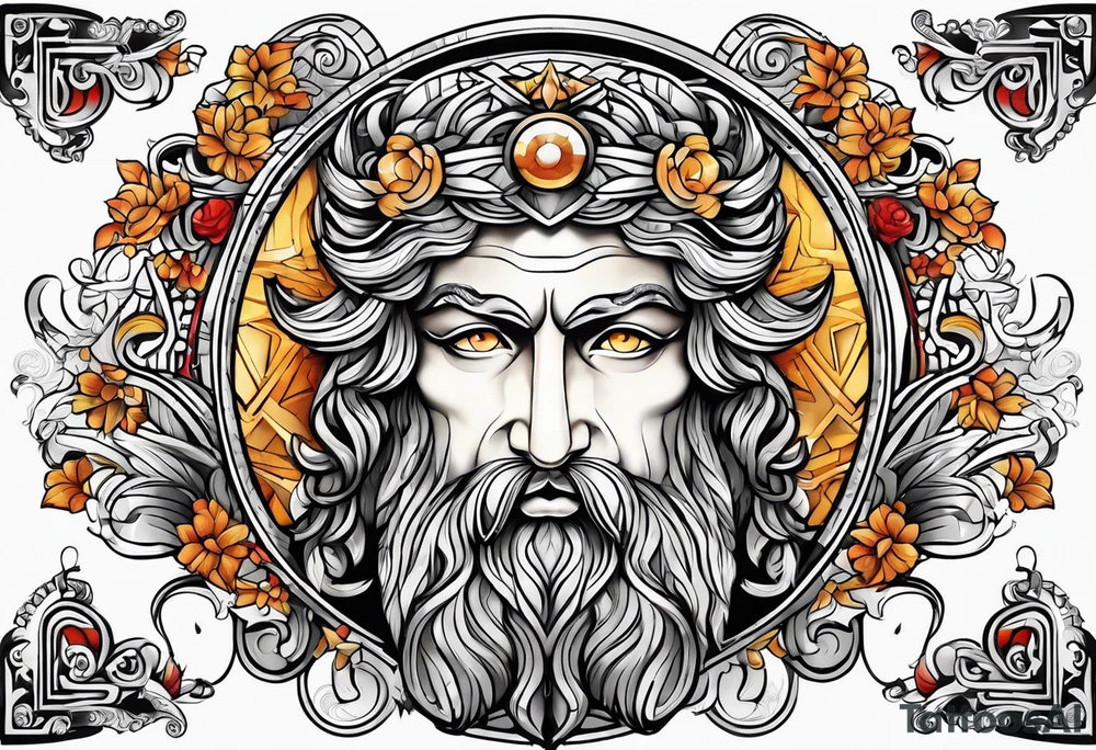 greek god tattoo idea