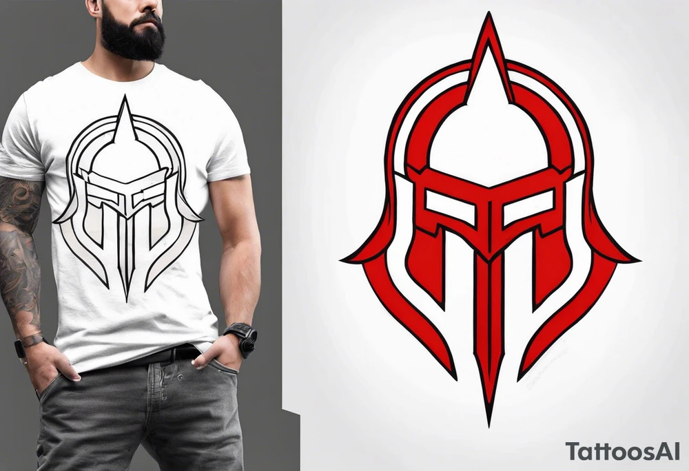 Ancient spartan symbol tattoo tattoo idea