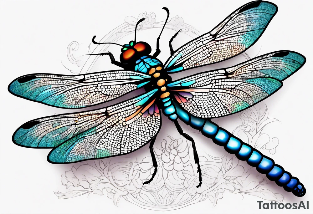 dragonfly tattoo idea