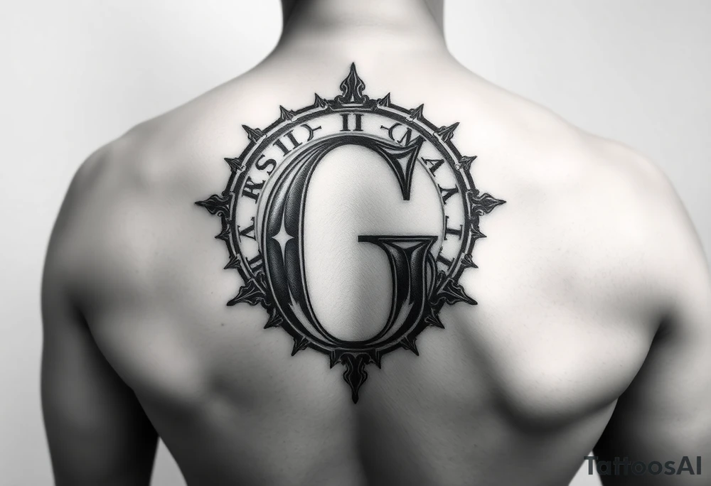 I need tattoo ideas. It’s a first tattoo, for a dad of 4. The kids all start with a G. tattoo idea