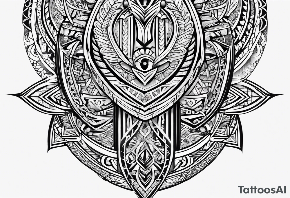 Maori para continuar otro maori tattoo idea
