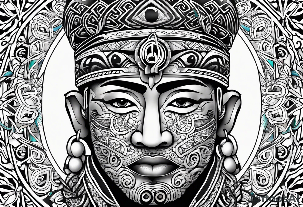 Maori para continuar otro maori tattoo idea