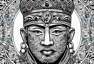 Maori para continuar otro maori tattoo idea