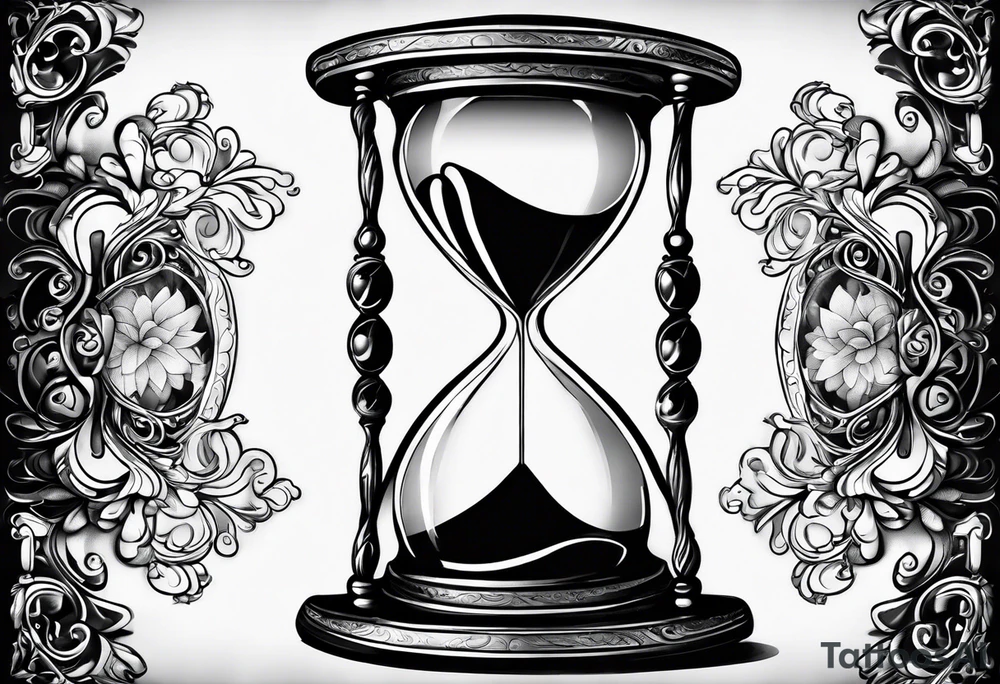 Hourglass tattoo idea