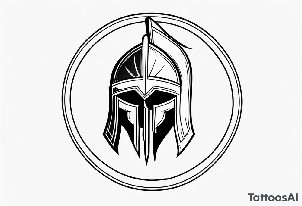 Ancient spartan symbol tattoo tattoo idea