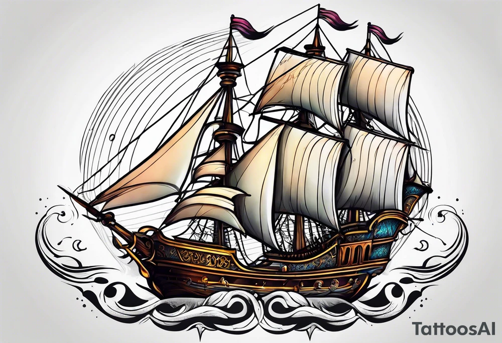 Half moon tattoo idea