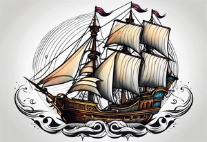 Half moon tattoo idea