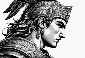 Alexander the Great dark tattoo idea