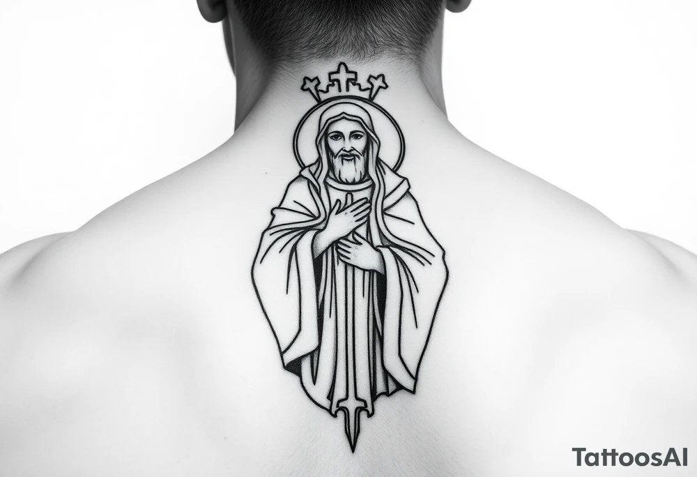 Saint Barbara tattoo tattoo idea