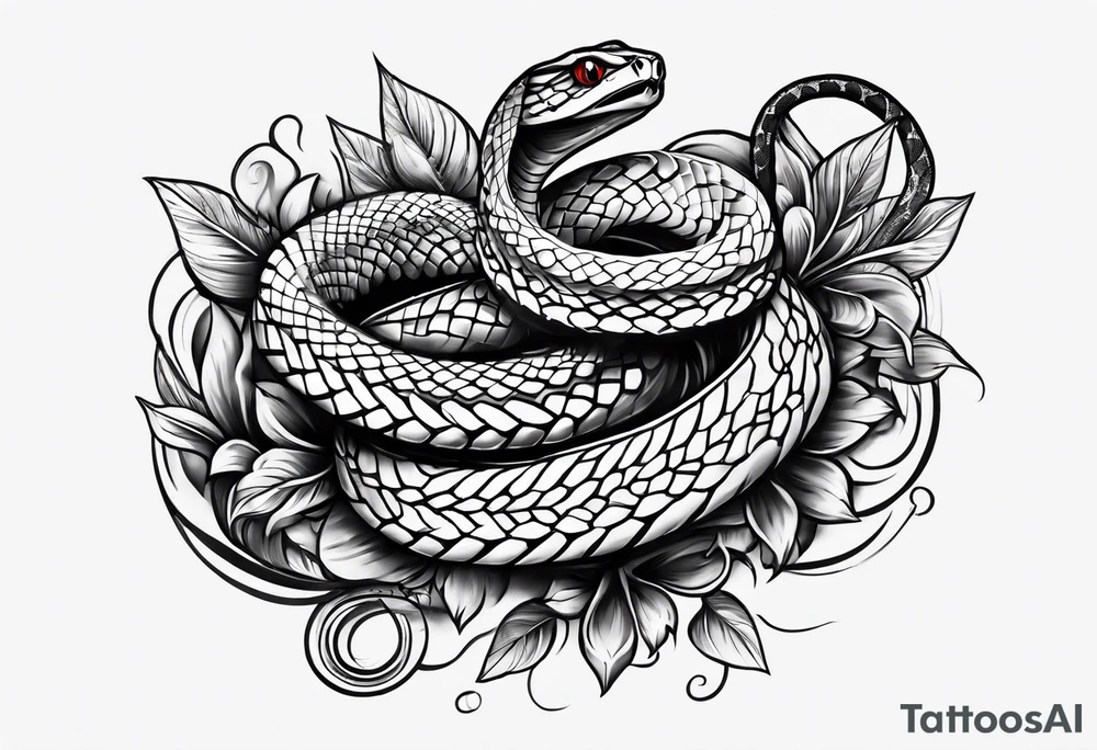 snake tattoo idea
