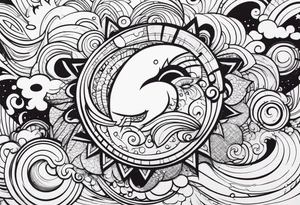 Big penis tattoo idea