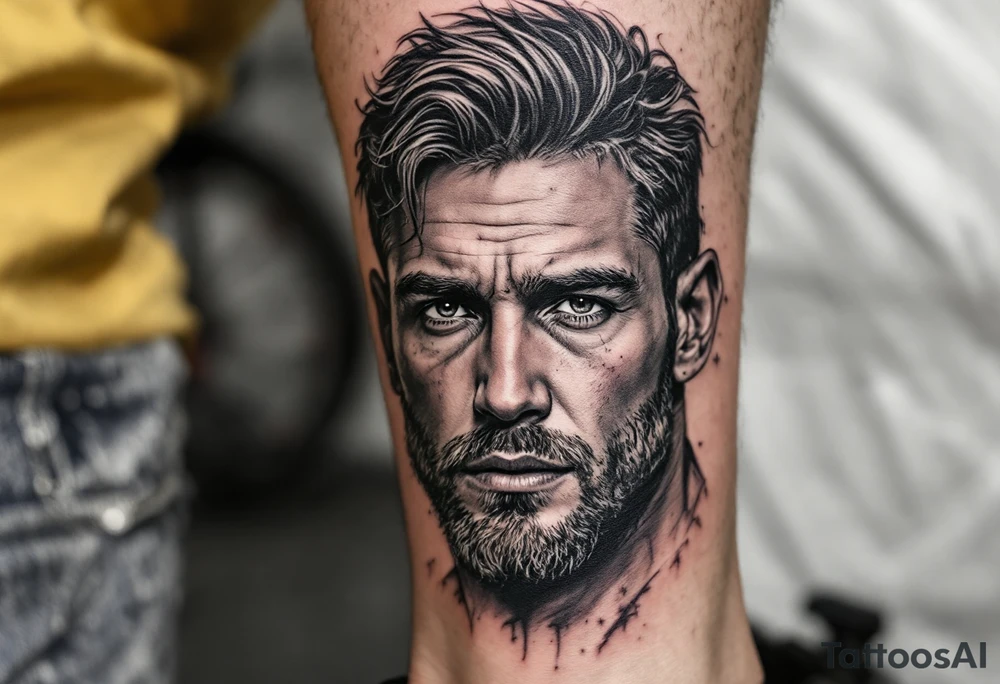 A portrait of this guy tattoo idea