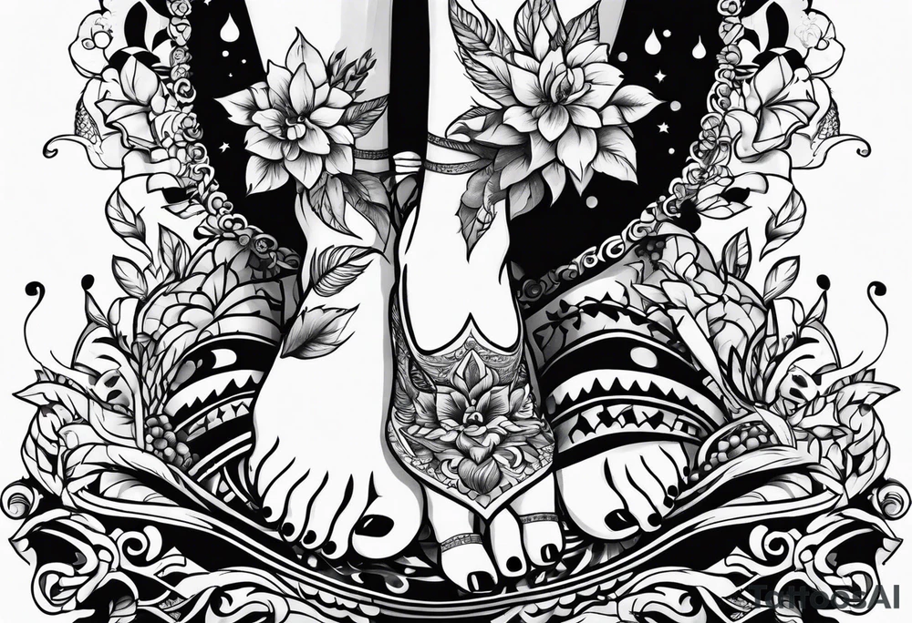 Foot tatoo tattoo idea