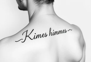 fine line feminine tattoo with kids names for the arm tattoo idea