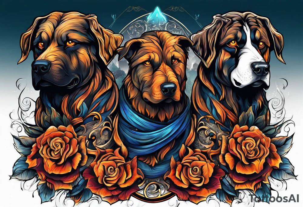 Curberus tattoo idea